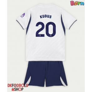 Tottenham Hotspur Mohammed Kudus #20 Hjemmebanesæt Børn 2026-27 Kort ærmer (+ korte bukser)